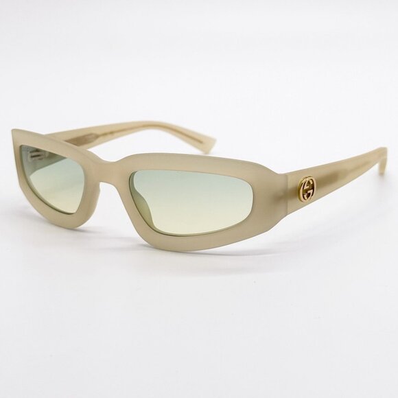 NEW GUCCI GG1787S 005 WOMEN WHITE BLUE SUNGLASSES GUCCI - Picture 3 of 10